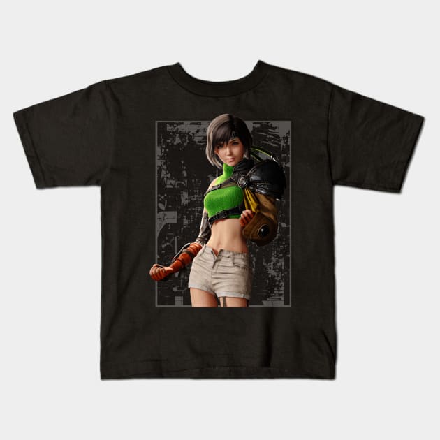 Yuffie Kids T-Shirt by wenderinf